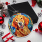Labrador Dog Christmas Ornament - Adorable Acrylic Decoration for Your Tree-[Heartfelt Family Gift]