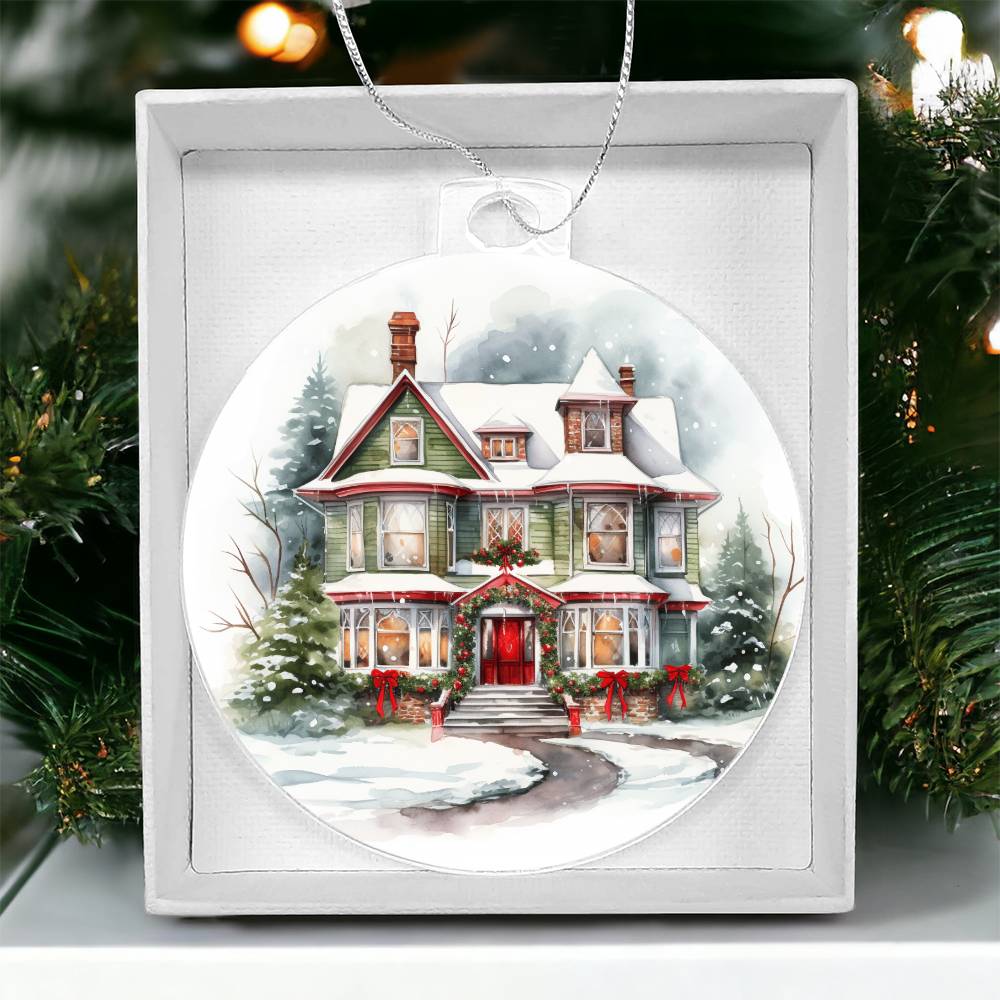 Victorian Christmas Ornament - Festive and Detailed Holiday Decor-[Heartfelt Family Gift]