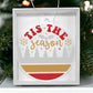 Monogrammed Christmas Ornament - Tis the Season Decoration-[Heartfelt Family Gift]