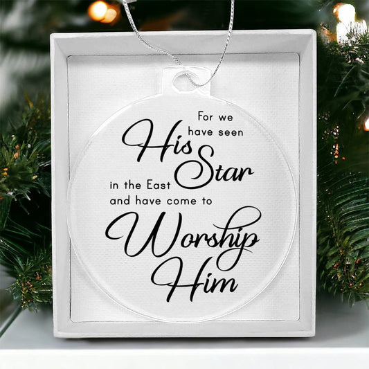 Bible Quotes Religious Christmas Ornament-[Heartfelt Family Gift]