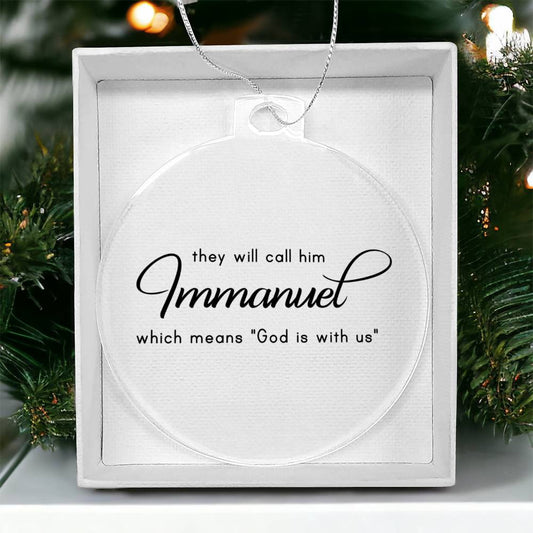Bible Quotes Religious Christmas Ornament-[Heartfelt Family Gift]