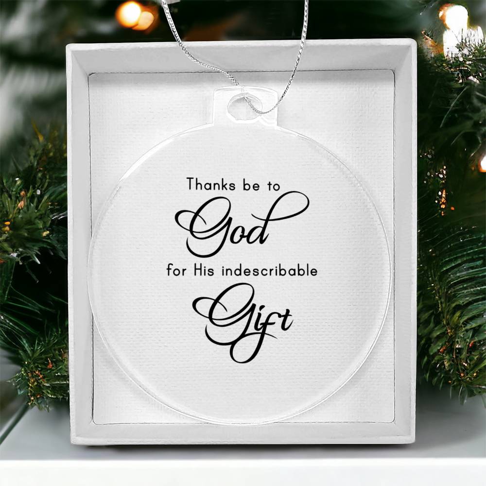 Bible Quotes Religious Christmas Ornament-[Heartfelt Family Gift]
