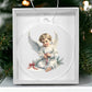 Angel Christmas Tree Ornament - Handcrafted Holiday Decoration-[Heartfelt Family Gift]