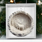 Winter Deer Acrylic Ornament - 3D Effect Decoration for a Festive Touch - Perfect for Holiday Season Dcor-[Heartfelt Family Gift]