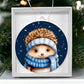 Adorable Winter Hedgehog Christmas Ornament - Perfect Holiday Decor for Lovers of Hedgies-[Heartfelt Family Gift]