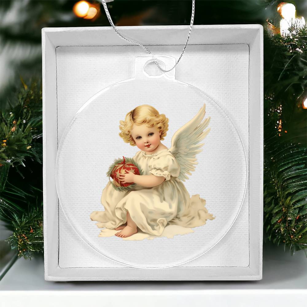 Angel Christmas Tree Ornament - Elegant Holiday Decoration-[Heartfelt Family Gift]