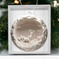 3D Winter Deer Acrylic Ornament - Handcrafted Holiday Decor-[Heartfelt Family Gift]