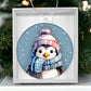 Winter Penguin Christmas Ornament Festive Tree Decoration - Adorable Holiday Dcor for Your Home-[Heartfelt Family Gift]