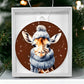 Christmas Giraffe Ornament - Perfect Winter Decor and Gift-[Heartfelt Family Gift]