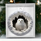 Snowman Acrylic Ornament-[Heartfelt Family Gift]