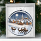 Monogrammed Reindeer Ornament from the North Pole - Perfect for Christmas Decor-[Heartfelt Family Gift]