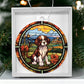 Beagle Christmas Ornament - Adorable Acrylic Holiday Decor for Dog Lovers-[Heartfelt Family Gift]