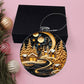 Village Quilling Effect Acrylic Ornament-[Heartfelt Family Gift]