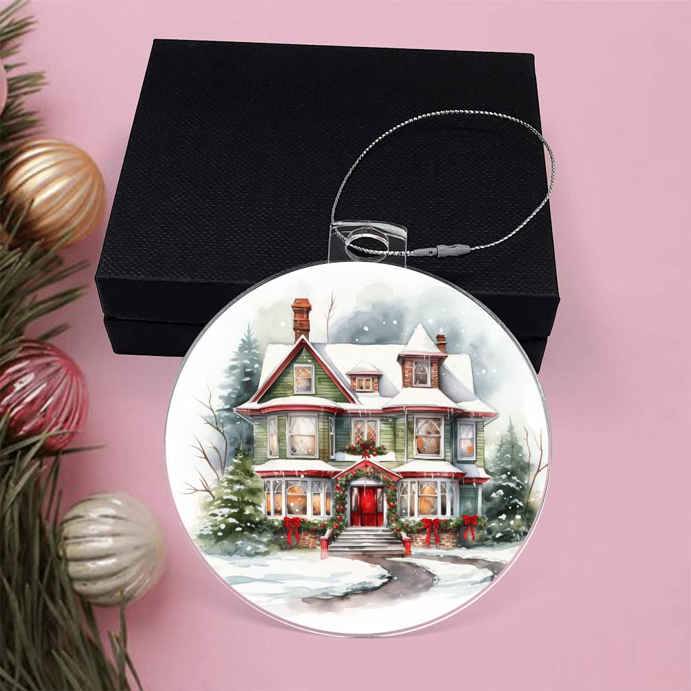 Victorian Christmas Ornament - Festive and Detailed Holiday Decor-[Heartfelt Family Gift]