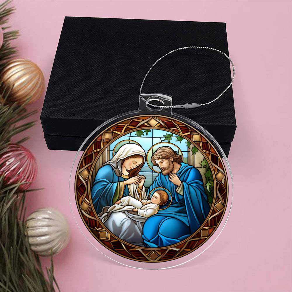 Nativity Christmas Tree Ornament-[Heartfelt Family Gift]