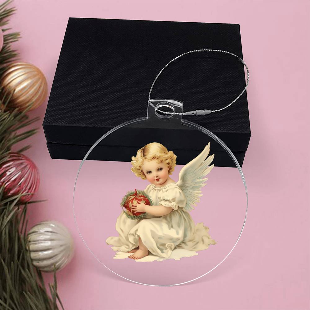 Angel Christmas Tree Ornament - Elegant Holiday Decoration-[Heartfelt Family Gift]
