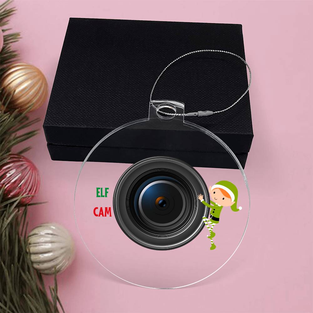 Elf Cam Christmas Ornament-[Heartfelt Family Gift]