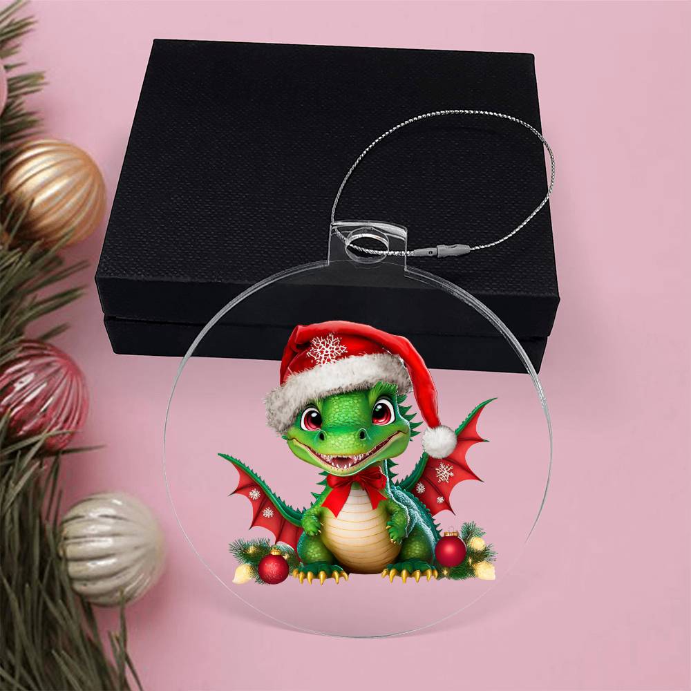 Dinosaur Acrylic Ornament-[Heartfelt Family Gift]