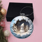 Snowman Acrylic Ornament-[Heartfelt Family Gift]