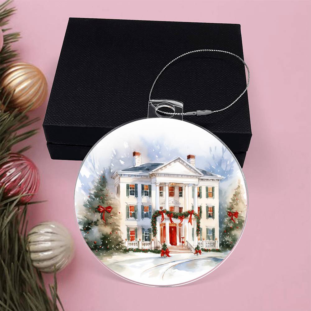 Victorian Christmas House Ornament - Festive Tree Decor for the Holidays-[Heartfelt Family Gift]