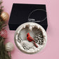 Cardinal 3d Effect Acrylic Ornament-[Heartfelt Family Gift]