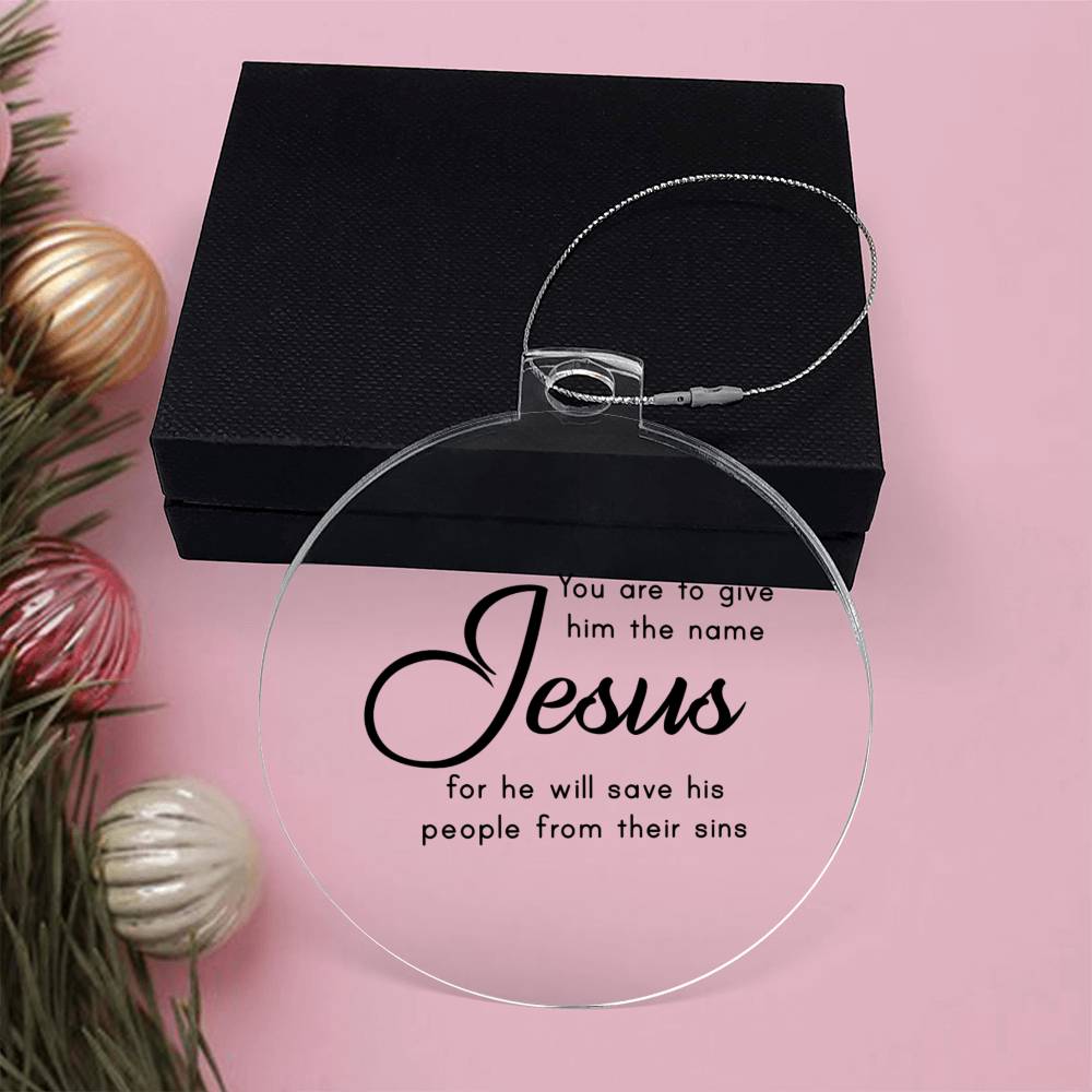 Bible Quotes Religious Christmas Ornament-[Heartfelt Family Gift]