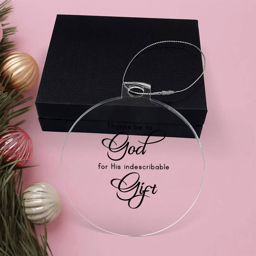 Bible Quotes Religious Christmas Ornament-[Heartfelt Family Gift]