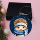 Adorable Winter Hedgehog Christmas Ornament - Perfect Holiday Decor for Lovers of Hedgies-[Heartfelt Family Gift]