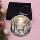 Christmas Ornament Deer in Snow Perfect for Holiday Decor-[Heartfelt Family Gift]