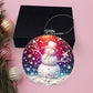 Acrylic Snowman Christmas Ornament - Festive Holiday Decoration-[Heartfelt Family Gift]