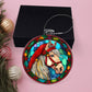 Stunning Stained Glass Horse Christmas Ornament - Perfect for Holiday Decorations-[Heartfelt Family Gift]