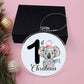 Baby's 1st Christmas Koala Bear Christmas Tree Ornament-[Heartfelt Family Gift]