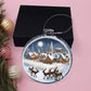 Monogrammed Reindeer Ornament from the North Pole - Perfect for Christmas Decor-[Heartfelt Family Gift]