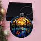 Acrylic Christmas Ornament Butterflies in the Woods - Perfect for Holiday Decor-[Heartfelt Family Gift]