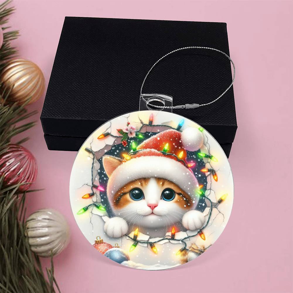 cat ornament-[Heartfelt Family Gift]