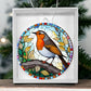 Bird Acrylic Christmas Ornament-[Heartfelt Family Gift]