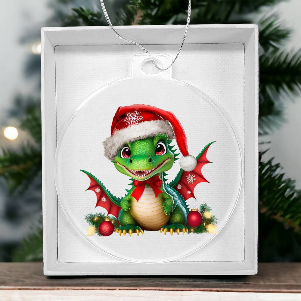 Dinosaur Acrylic Ornament-[Heartfelt Family Gift]
