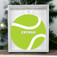 Personalized Tennis Player Christmas Tree Ornament-[Heartfelt Family Gift]