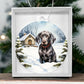 Dog Breakaway 3D Effect Acrylic Ornament-[Heartfelt Family Gift]