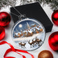 Monogrammed Reindeer Ornament from the North Pole - Perfect for Christmas Decor-[Heartfelt Family Gift]
