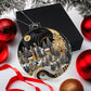 Village Quilling Effect Acrylic Ornament-[Heartfelt Family Gift]