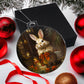 Bunny Christmas Tree Ornament Acrylic Ornament-[Heartfelt Family Gift]