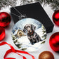 Dog Breakaway 3D Effect Acrylic Ornament-[Heartfelt Family Gift]