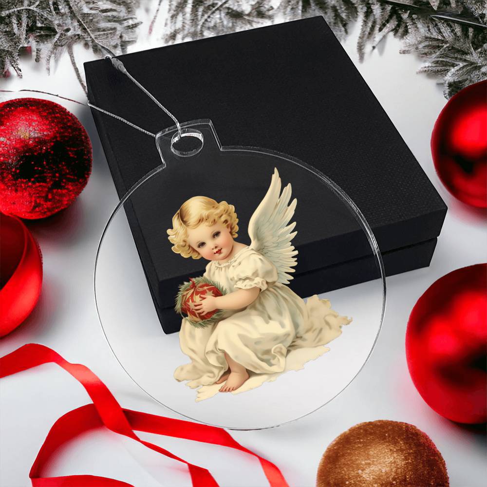 Angel Christmas Tree Ornament - Elegant Holiday Decoration-[Heartfelt Family Gift]