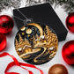 Village Quilling Effect Acrylic Ornament-[Heartfelt Family Gift]