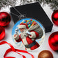 Acrylic Santa Christmas Ornament - Festive Holiday Decoration-[Heartfelt Family Gift]