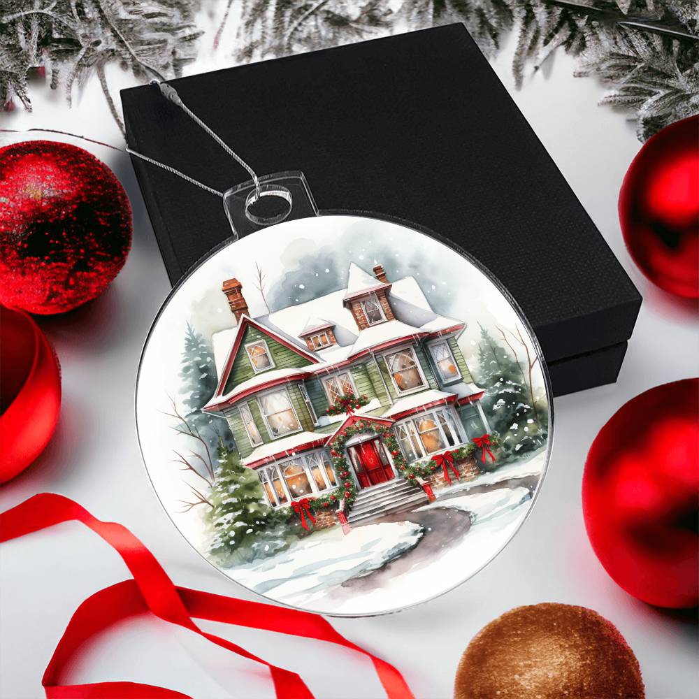 Victorian Christmas Ornament - Festive and Detailed Holiday Decor-[Heartfelt Family Gift]