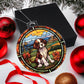 Beagle Christmas Ornament - Adorable Acrylic Holiday Decor for Dog Lovers-[Heartfelt Family Gift]