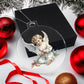 Angel Christmas Tree Ornament - Handcrafted Holiday Decoration-[Heartfelt Family Gift]