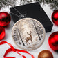 Snowy Deer Christmas Ornament - Festive Holiday Decoration-[Heartfelt Family Gift]